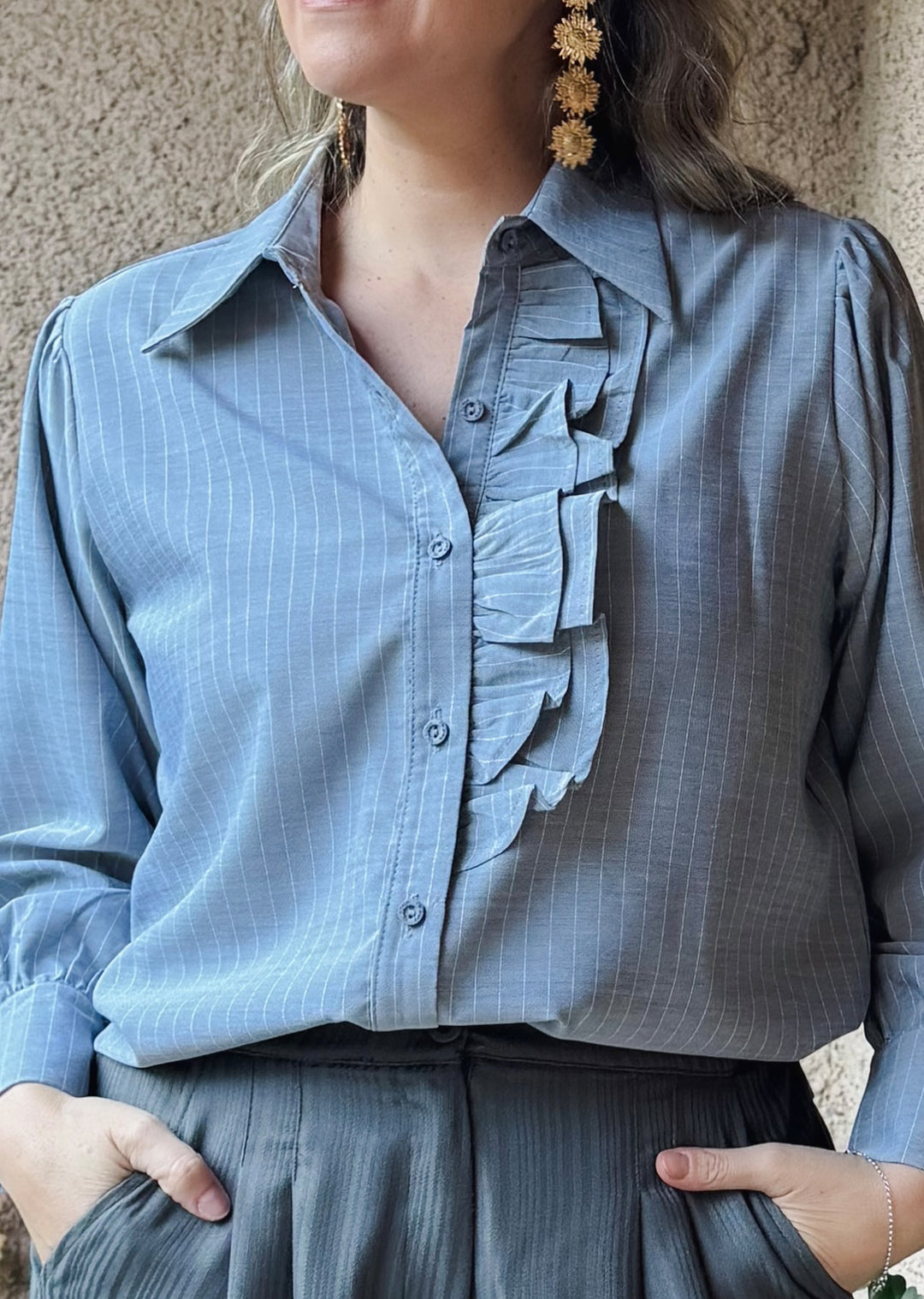 Blusa Isa | Gris