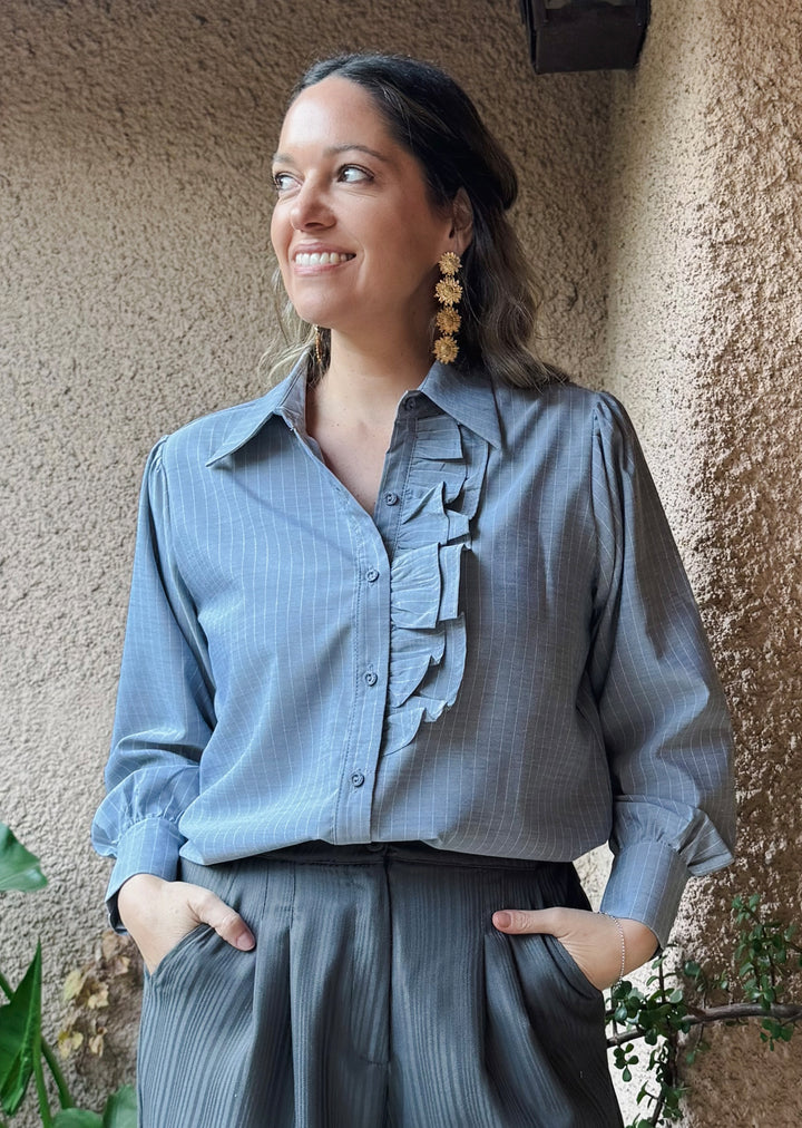 Blusa Isa | Gris