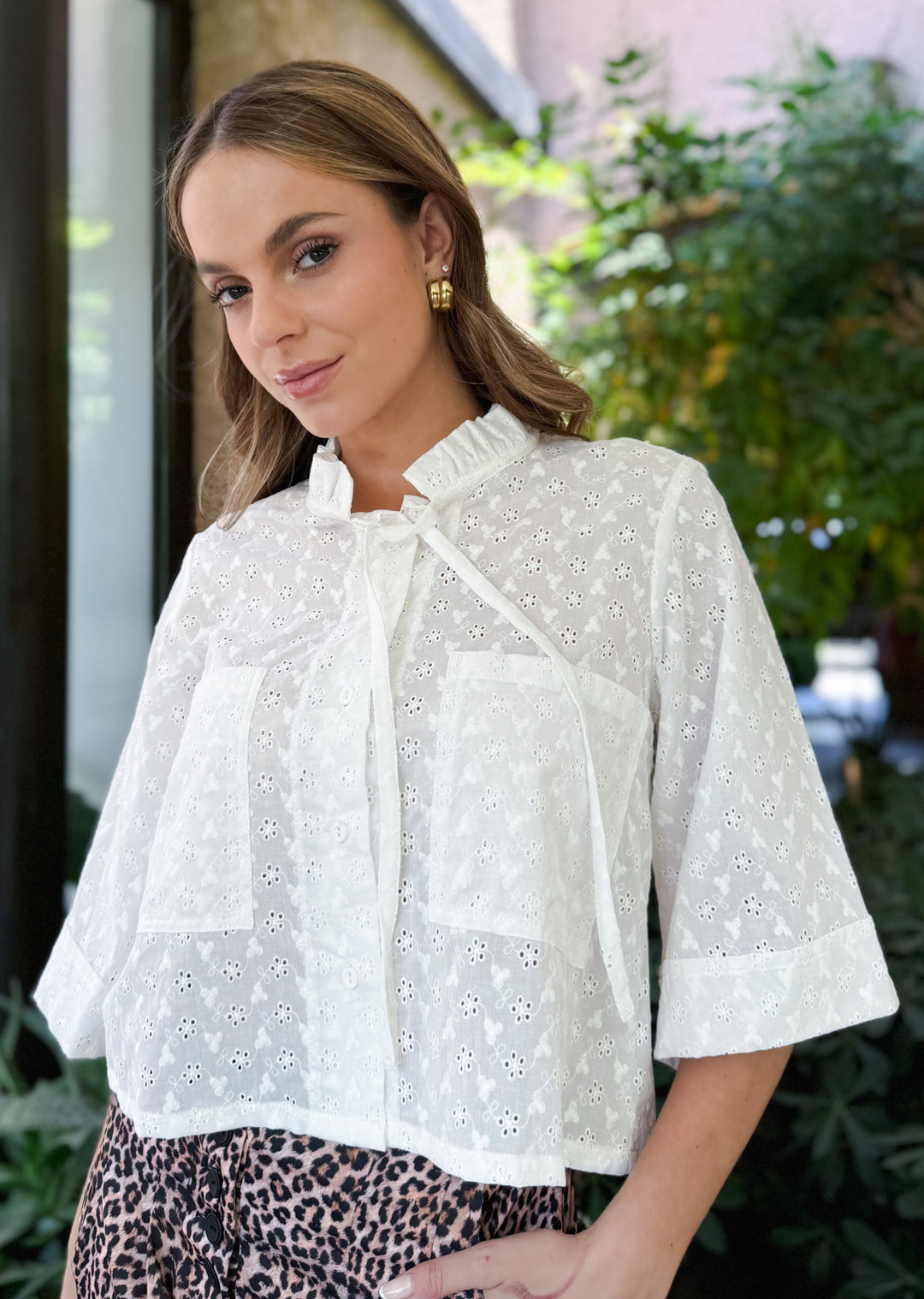 Blusa Cande | Broderie