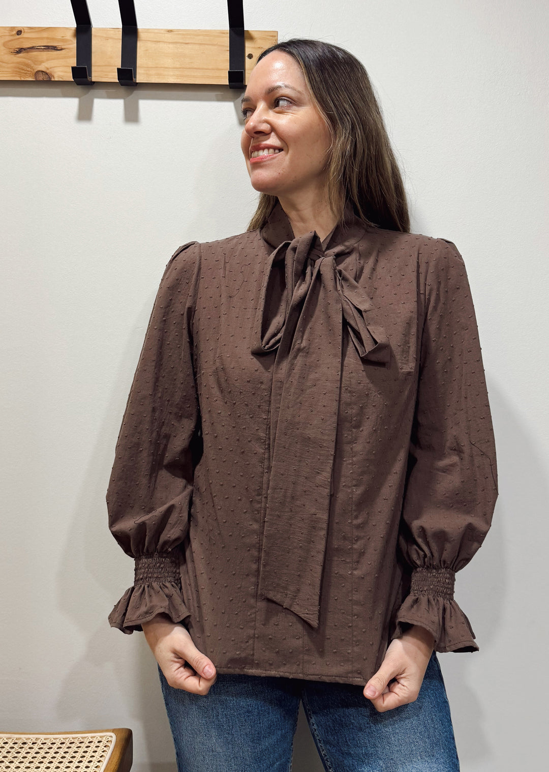 Blusa Noelia | Chocolate