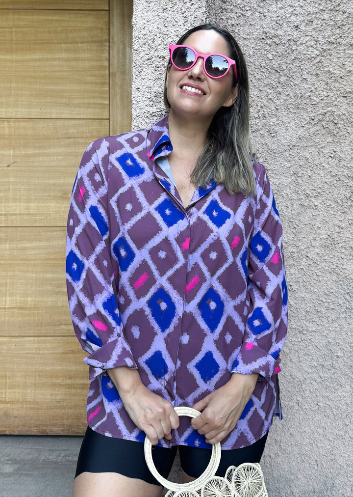 Blusa Bernarda | Rombos coffe