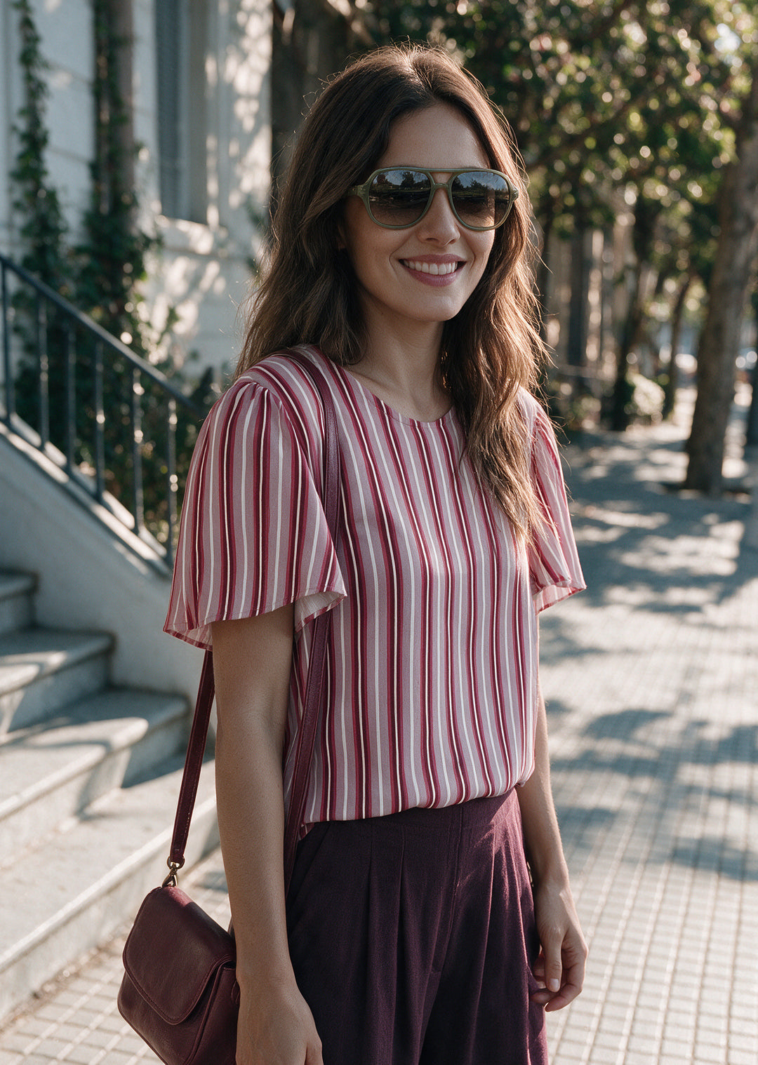 Blusa Ita Rayas