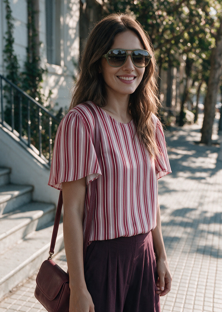 Blusa Ita Rayas