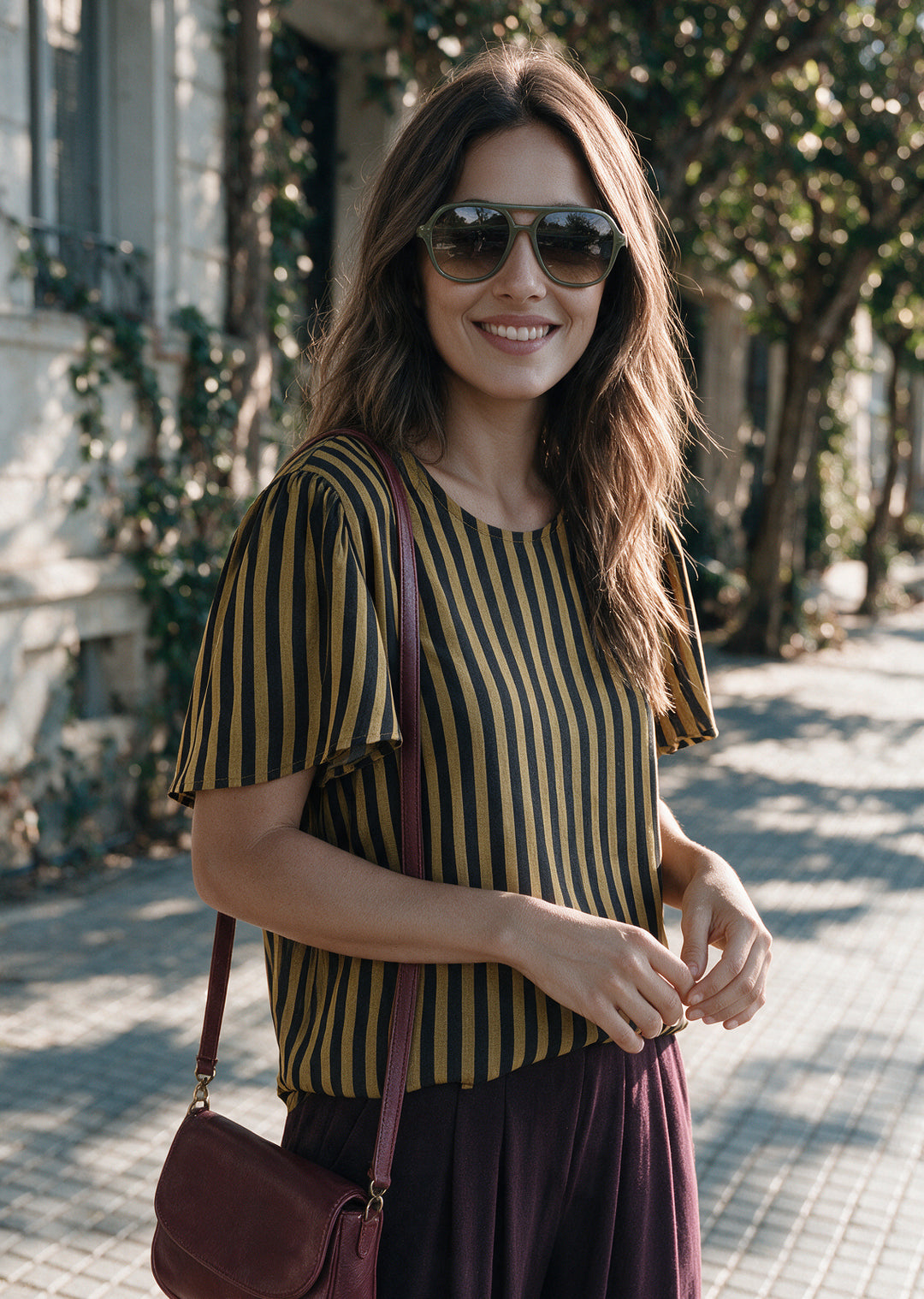 Blusa Ita Rayas
