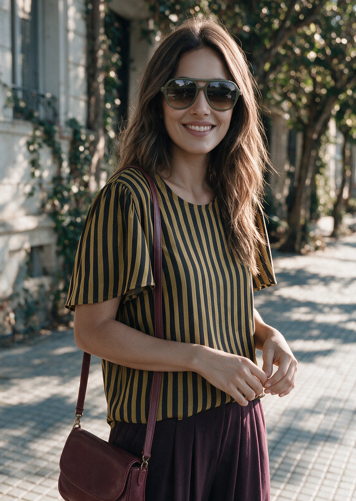 Blusa Ita Rayas