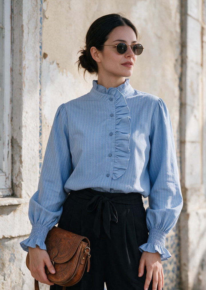 Blusa Valeria | Light blue