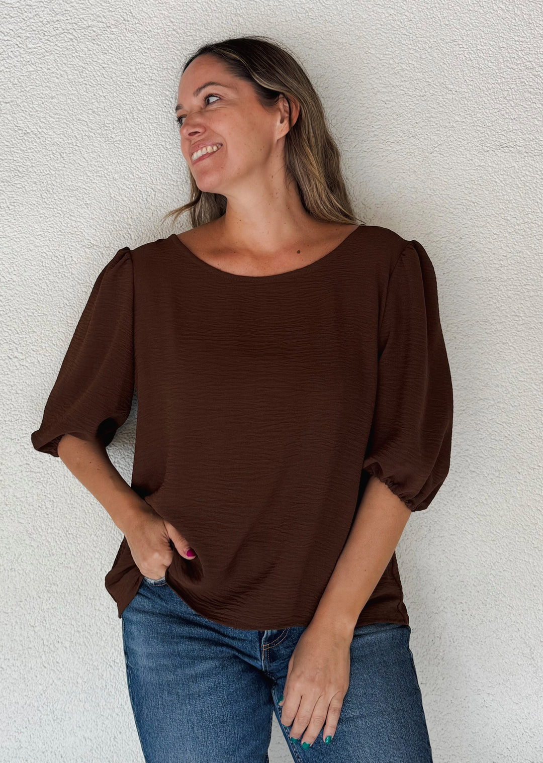 Blusa Gloria | Chocolate