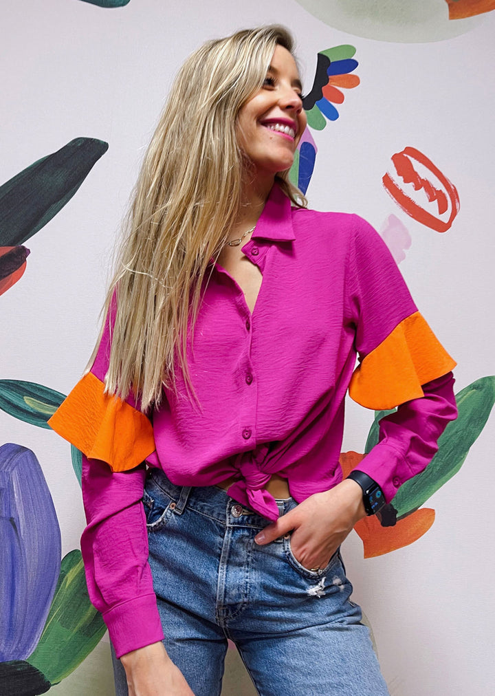 Blusa Vale | Magenta
