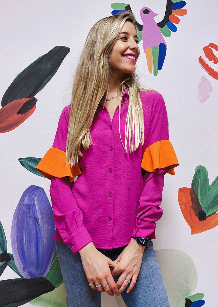 Blusa Vale | Magenta