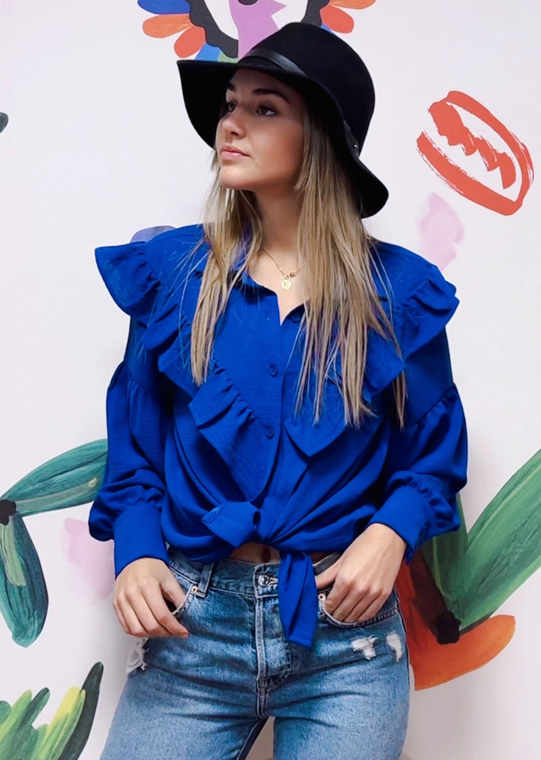 Blusa Martina | Azul