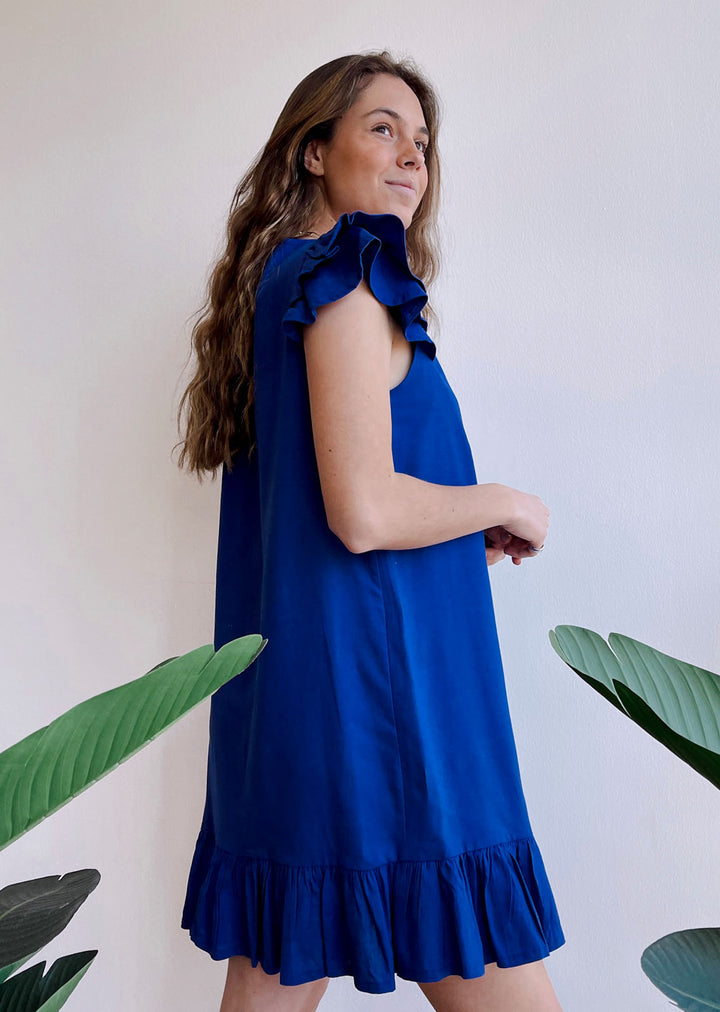 Vestido Clara | Azul