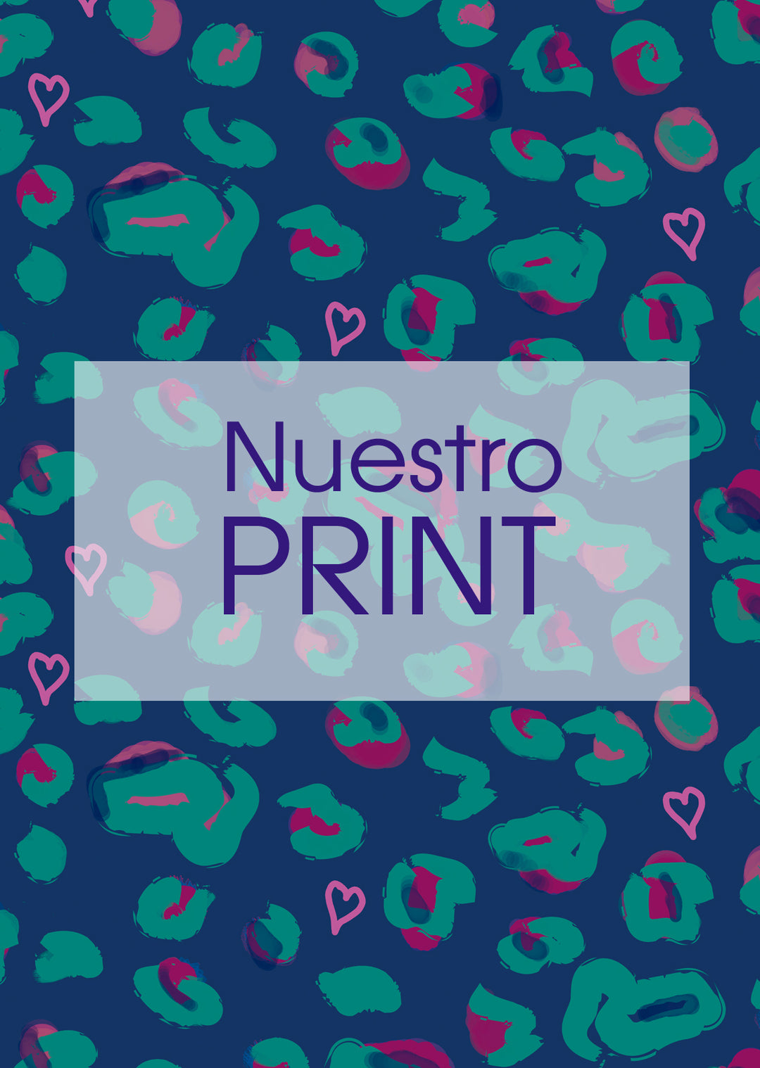Blusa Bernarda | Print Corazón Azul