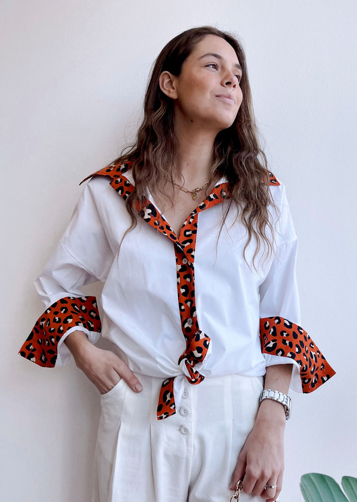 Camisa Josefa | Terracota