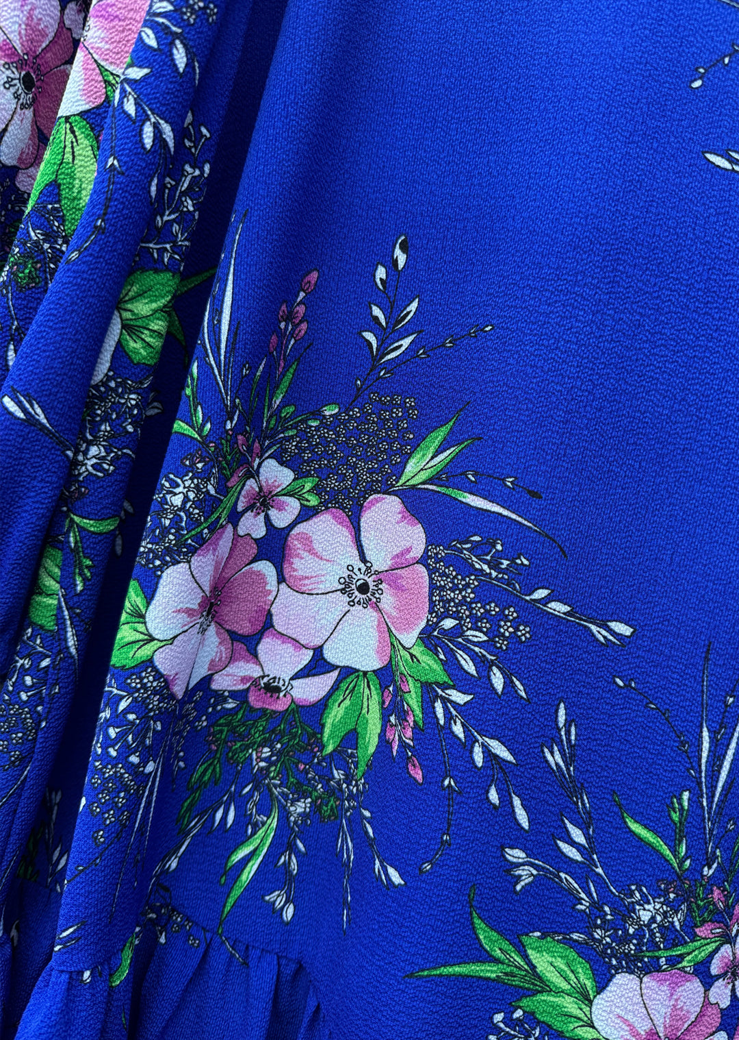 Vestido Gloria | Flores azul
