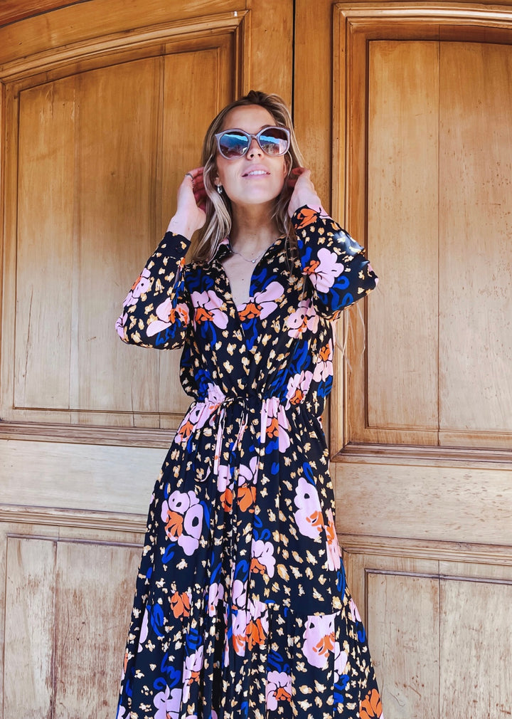 Camisero Pilar manga larga | Flores