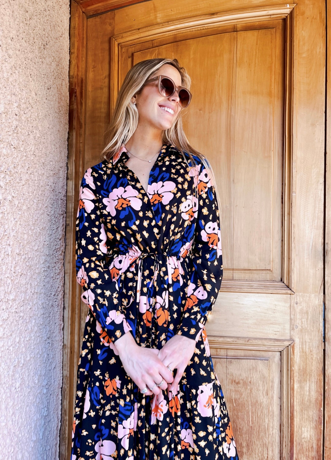 Camisero Pilar manga larga | Flores