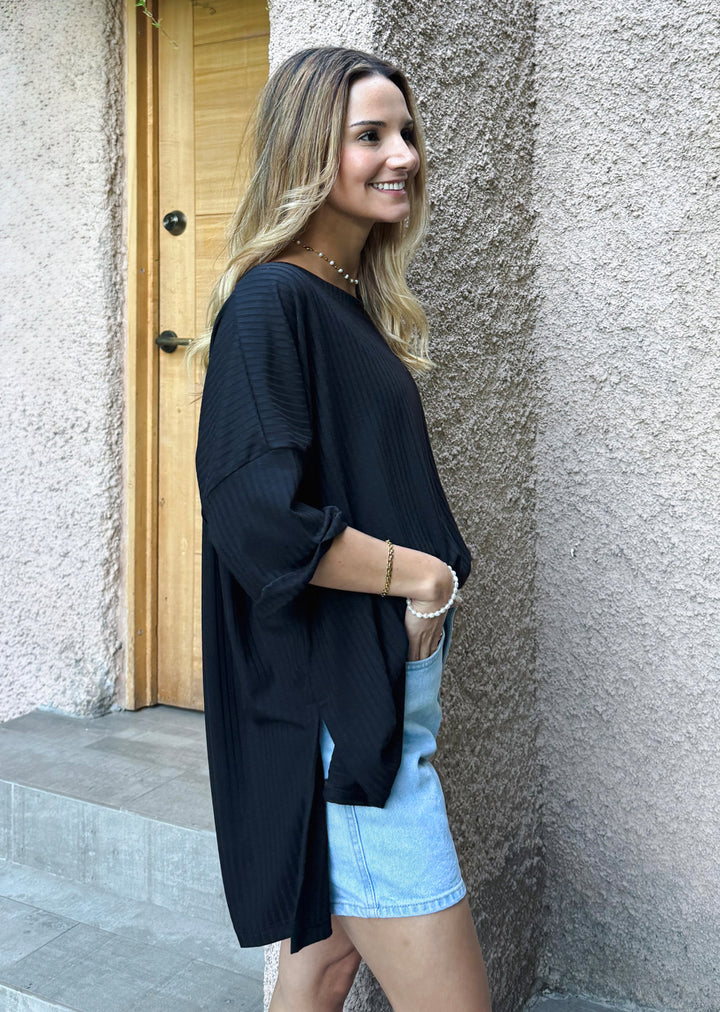 Polera Irene | Negra