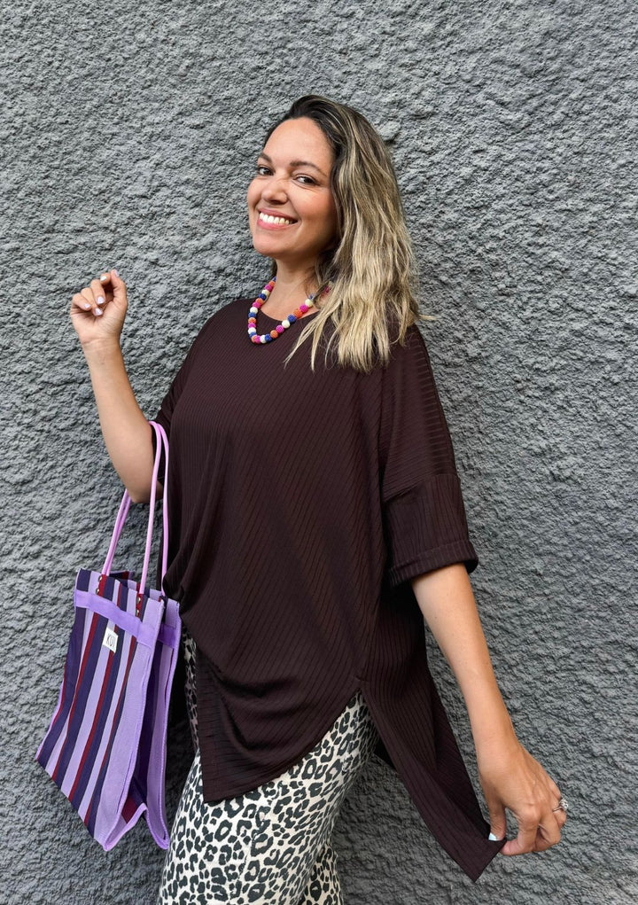 Polera Irene | Chocolate