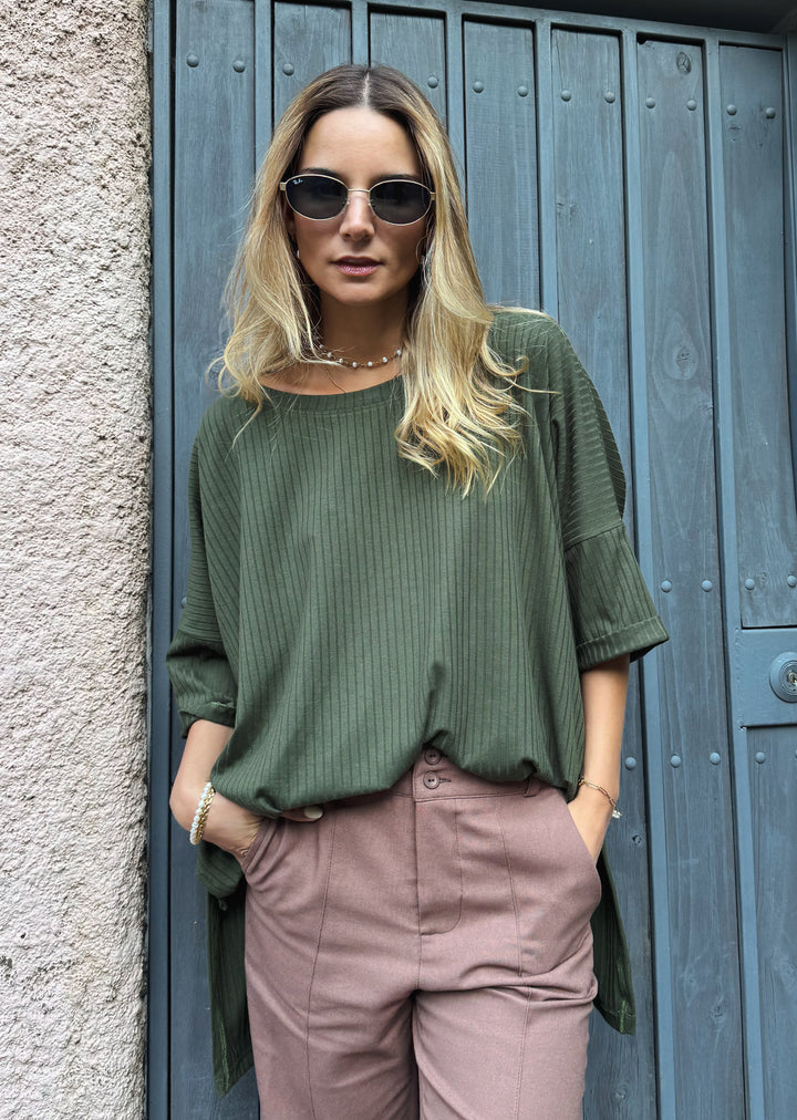 Polera Irene | Musgo