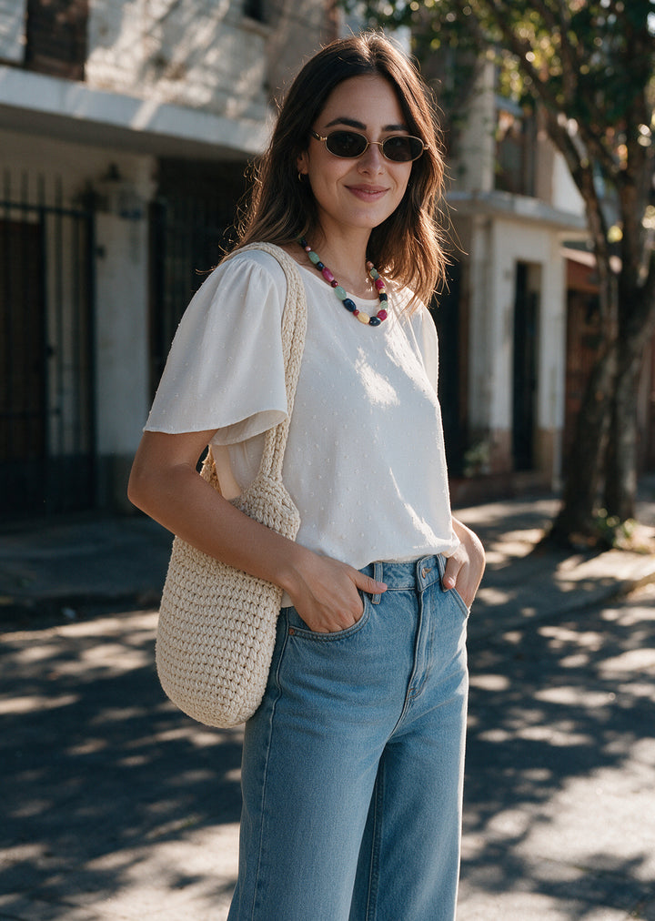 Blusa Ita | Crudo