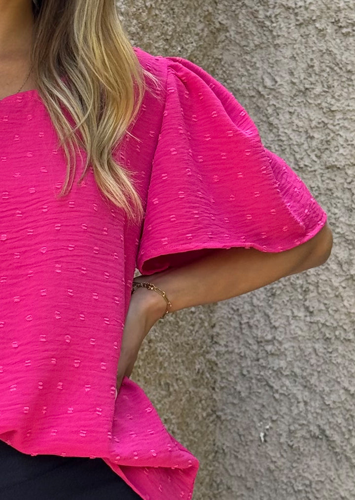 Blusa Ita | Fucsia