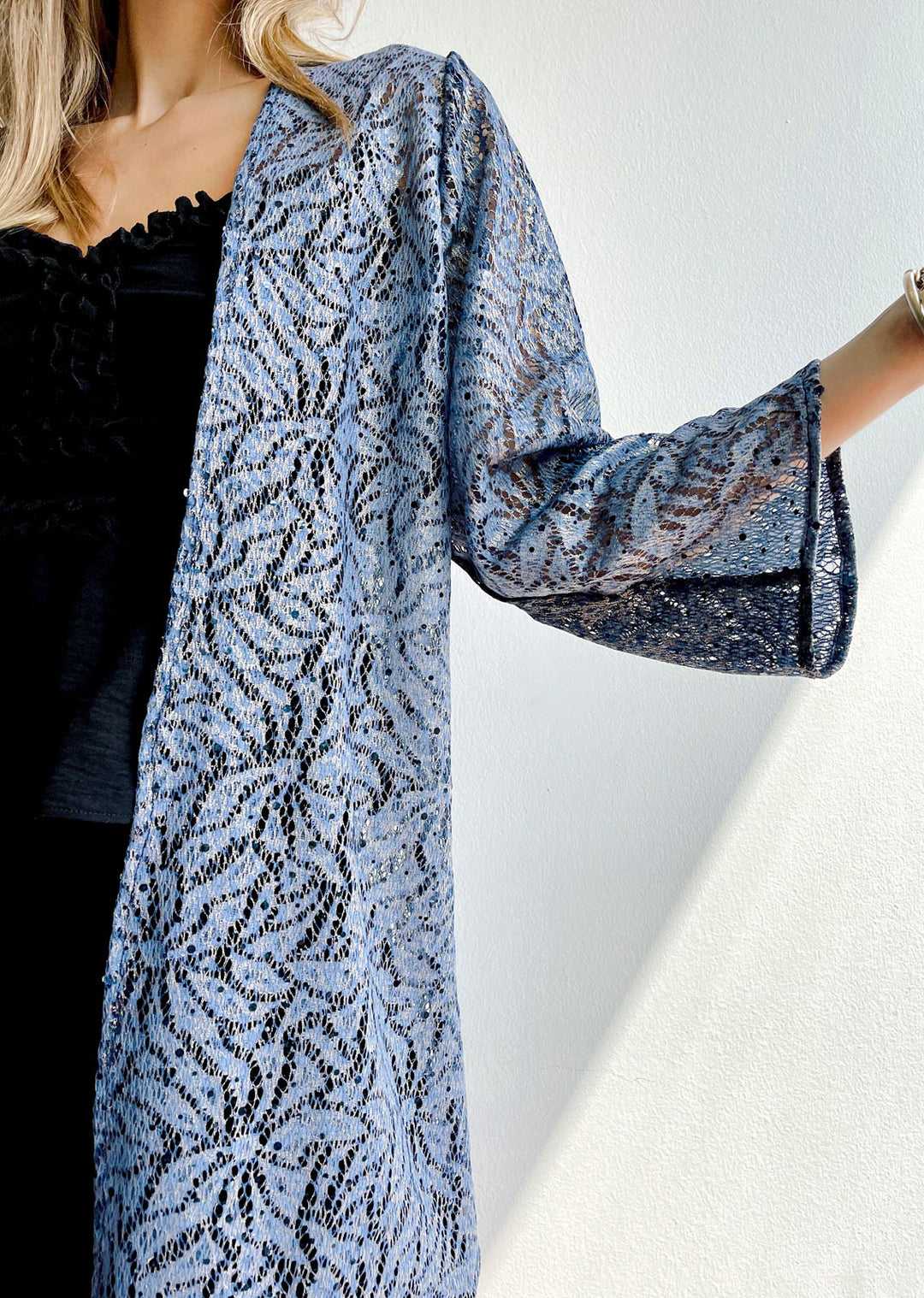 Kimono | Azul - Dorado