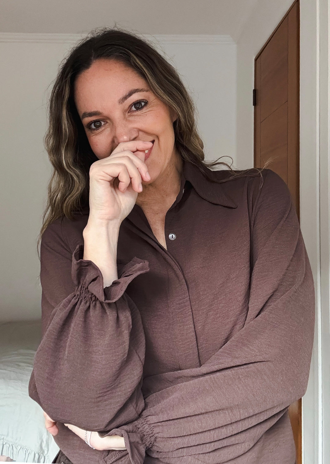 Blusa Lua | Chocolate
