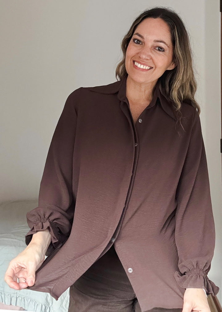 Blusa Lua | Chocolate