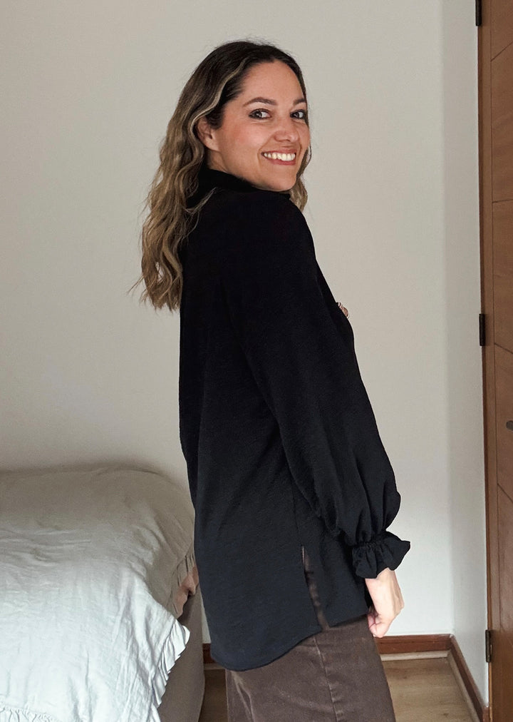 Blusa Lua | Negra