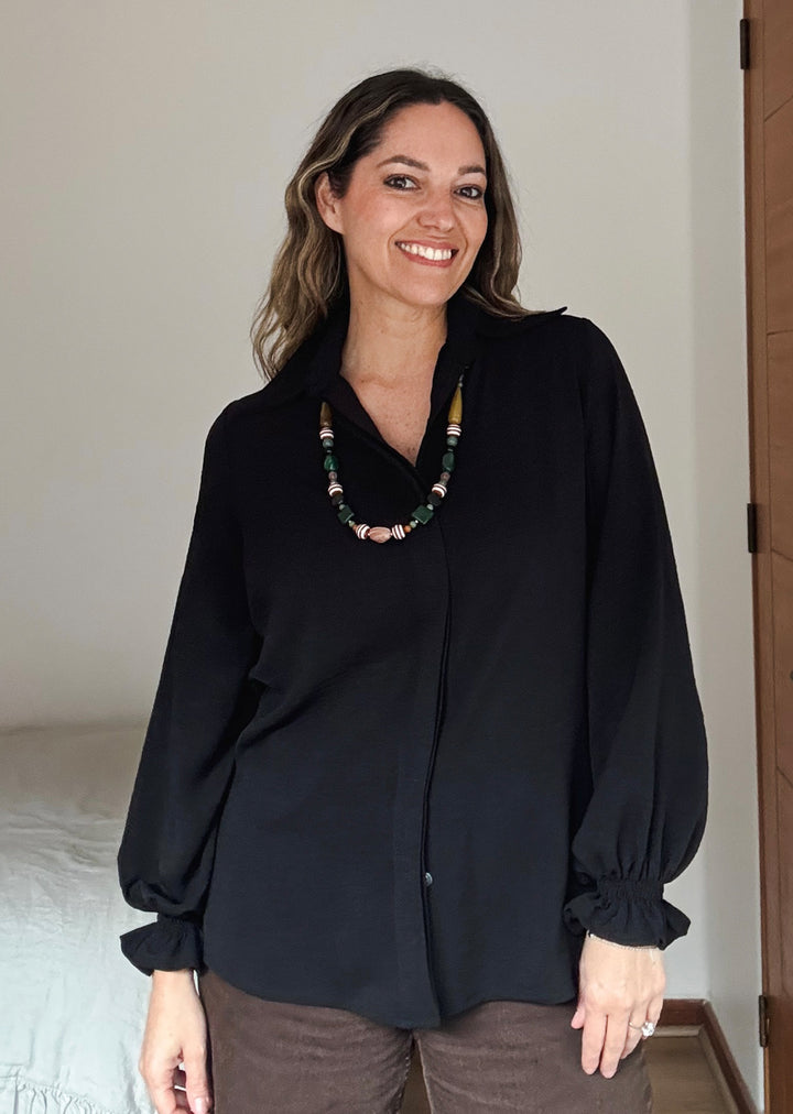Blusa Lua | Negra