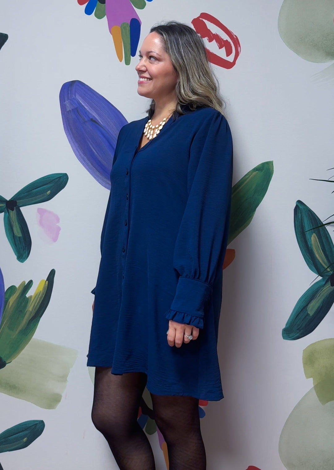 Vestido Luciana | Azul marino