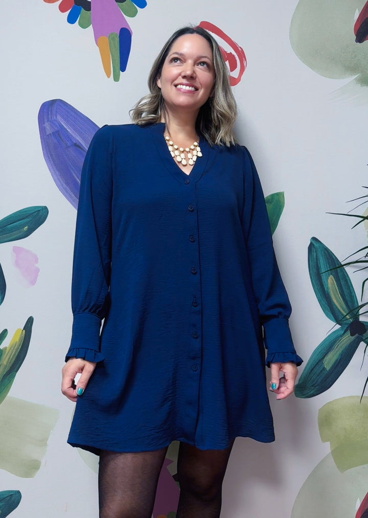 Vestido Luciana | Azul marino