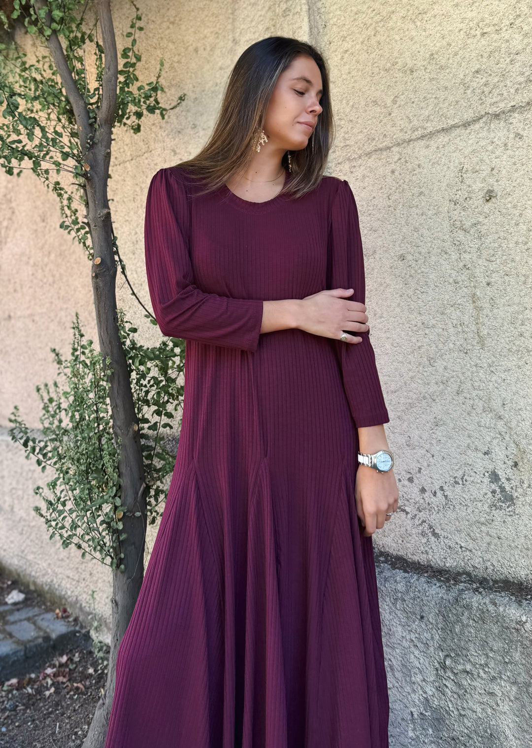 Vestido Luz | Burdeo