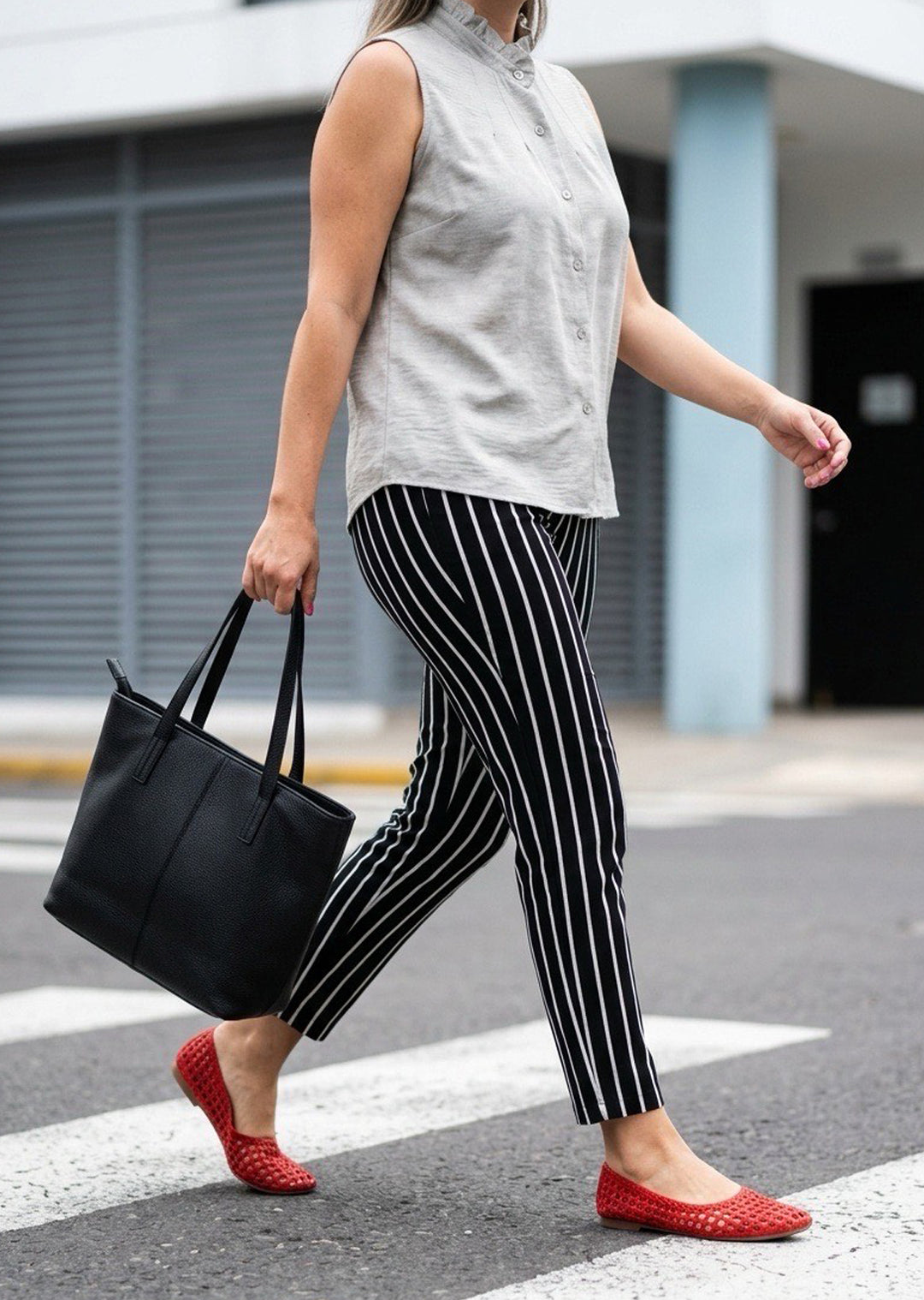 Leggins rayas mujer - leggins estampados para looks modernos y uso diario hechos en Chile | Victoria Raveau