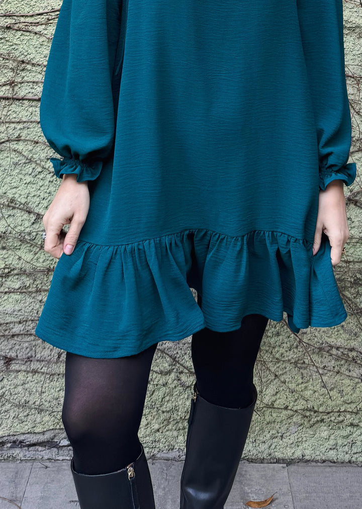 Vestido Mila | Petróleo