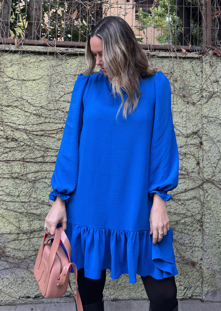 Vestido Mila | Azulino