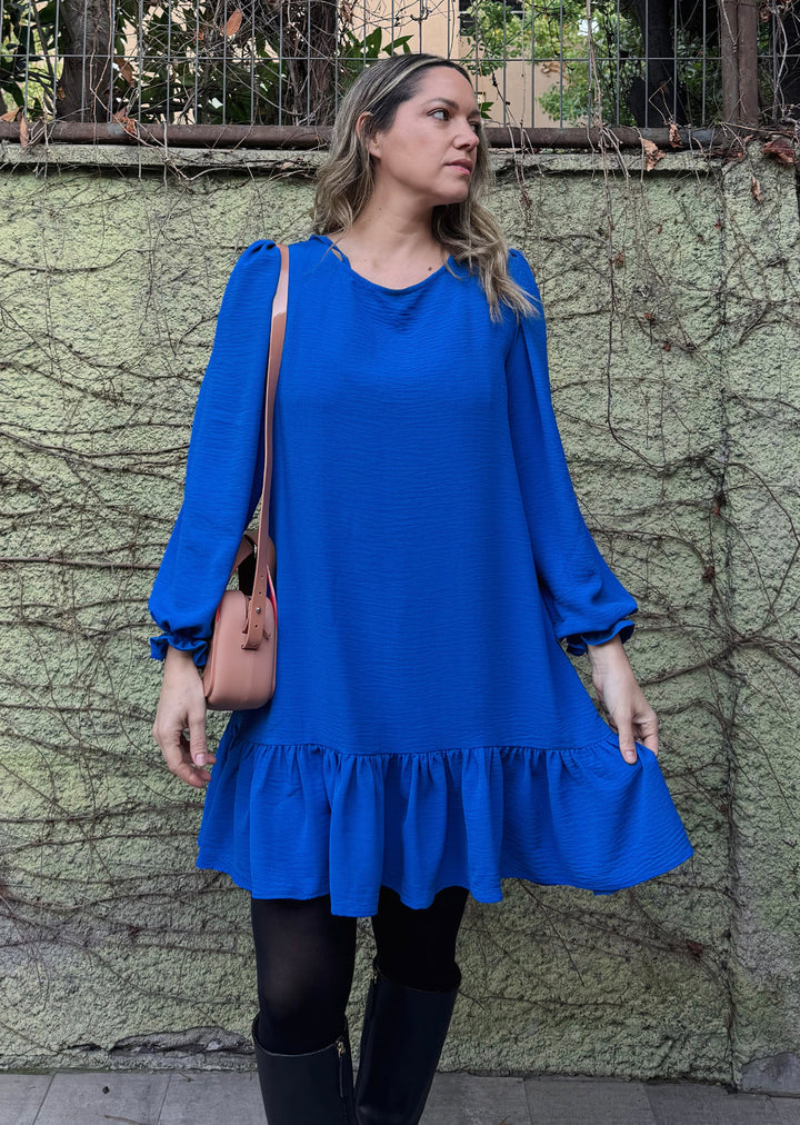 Vestido Mila | Azulino