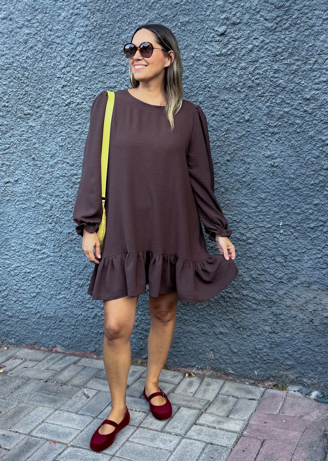 Vestido Mila | Chocolate