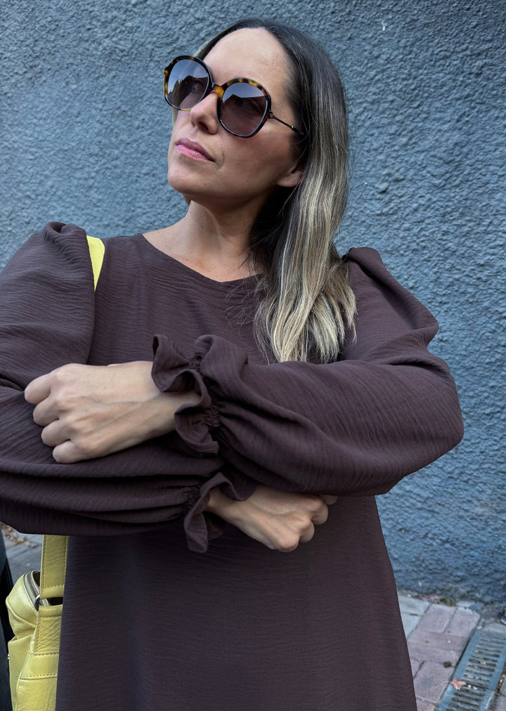 Vestido Mila | Chocolate