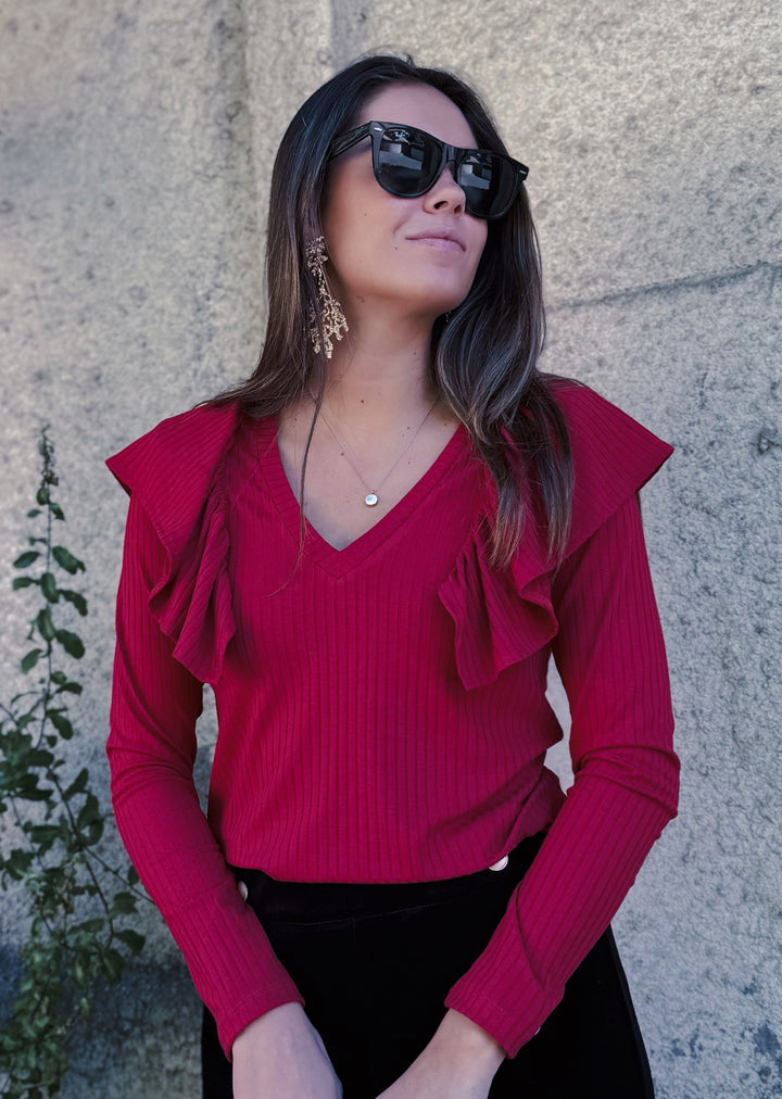 Polera Vero | Roja