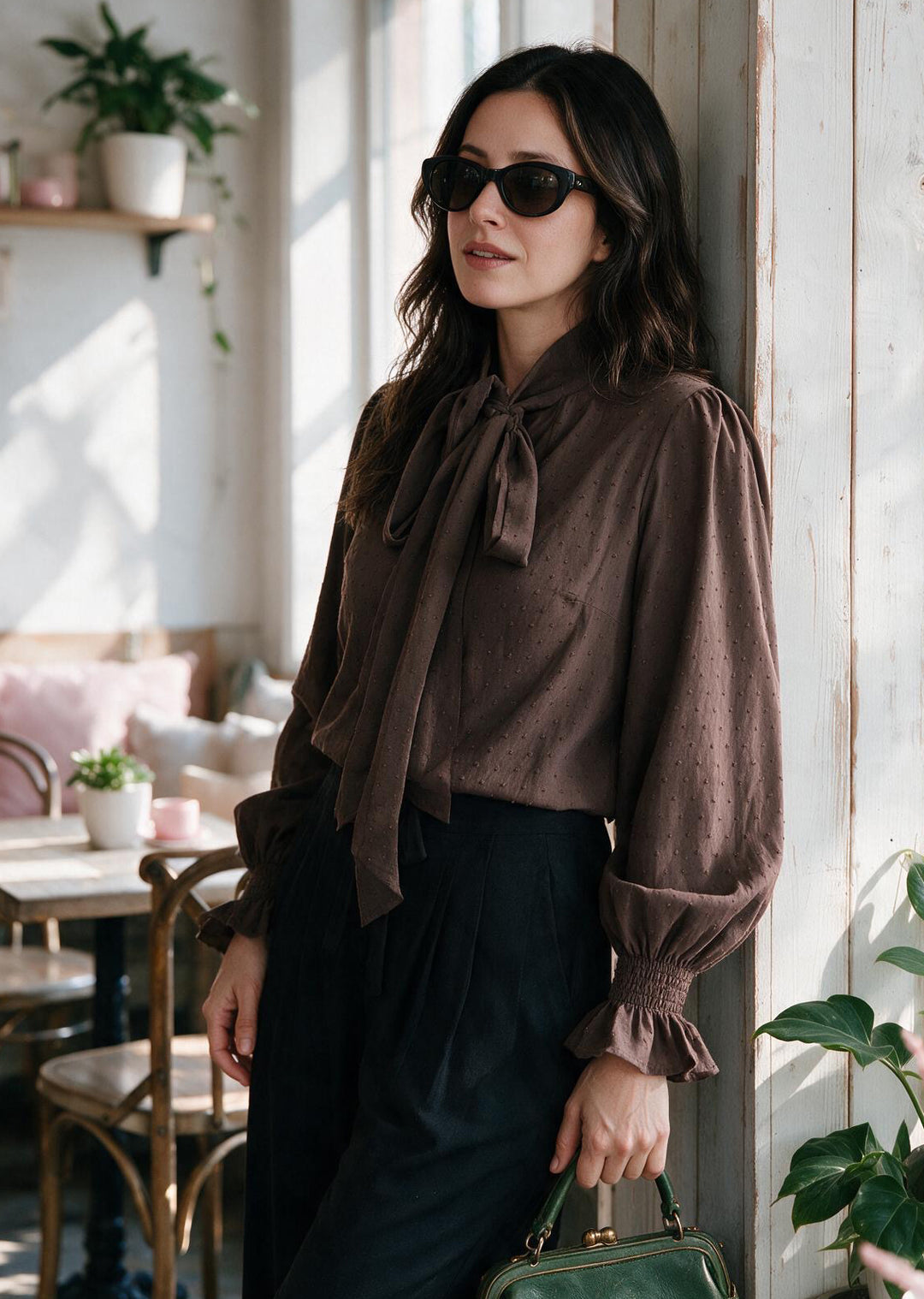 Blusa Noelia | Chocolate
