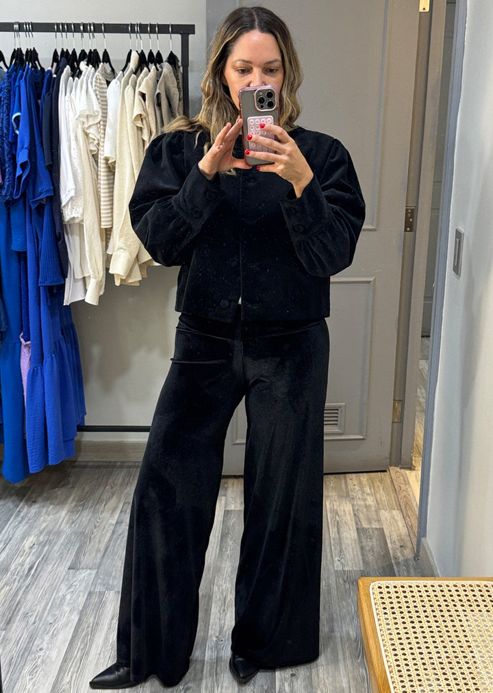 Pantalón Palazo | Negro