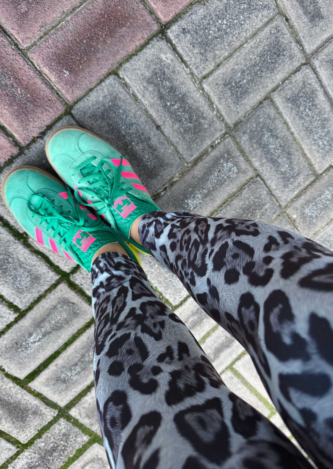 Leggins | Leopardo gris