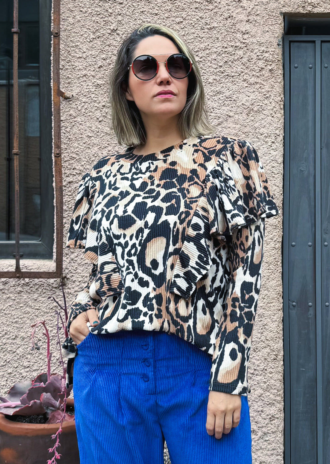 Polera Paula | Leopardo