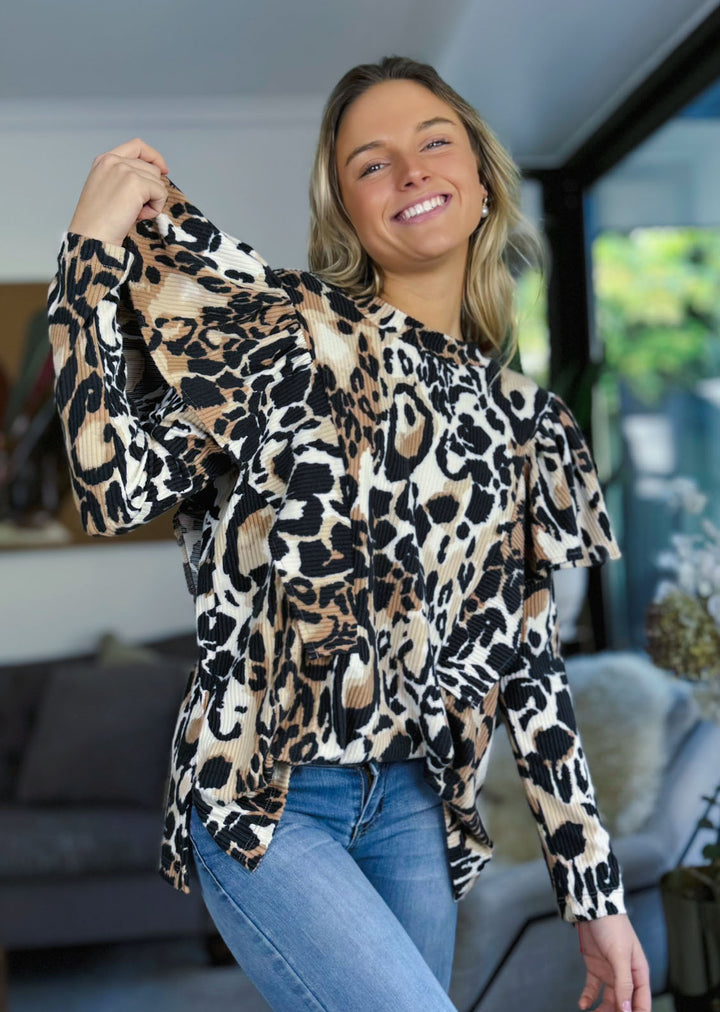 Polera Paula | Leopardo