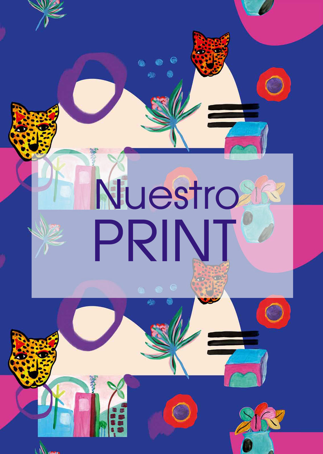 *PRE VENTA* Blusa Bernarda | Pintura Fondo Morado Azulado