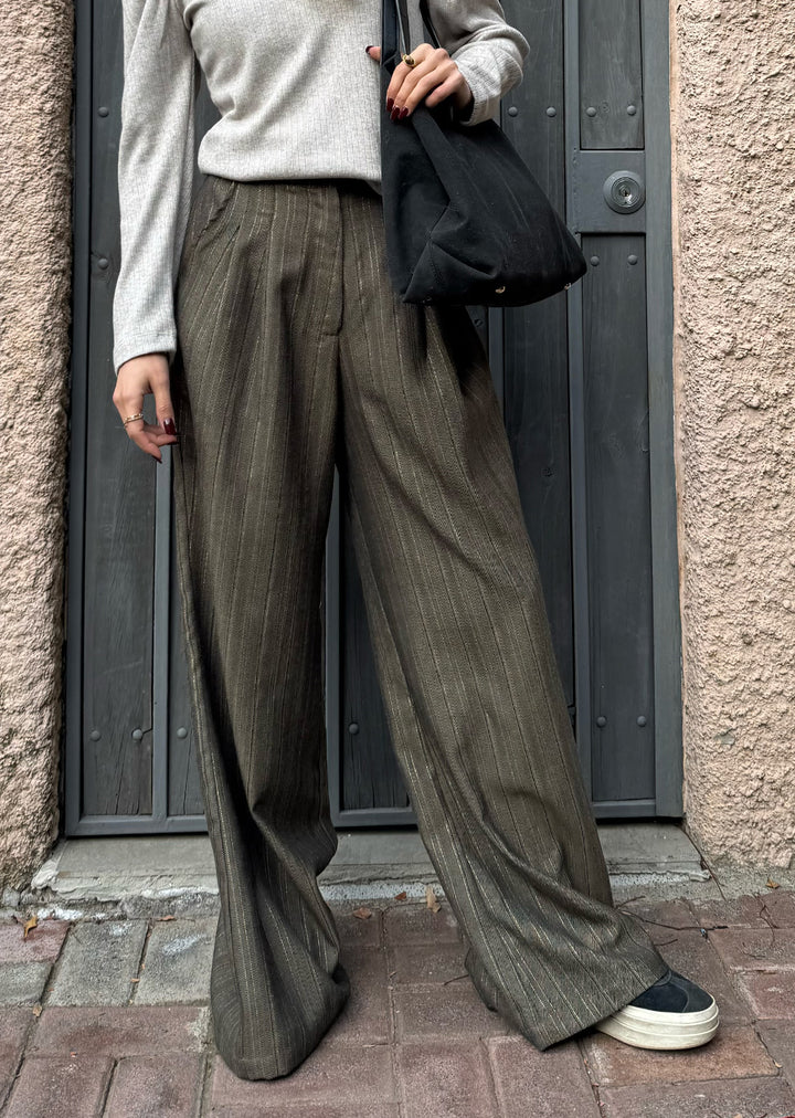 Pantalón Sara | Visón oliva