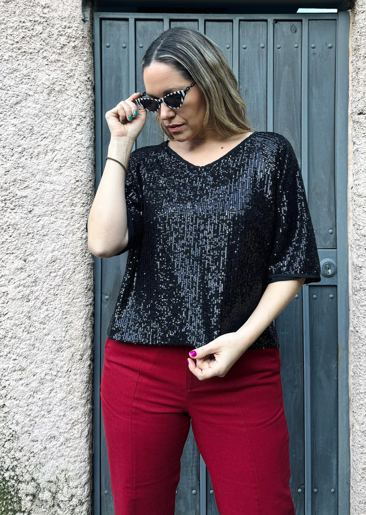 Polera Berni | Negra