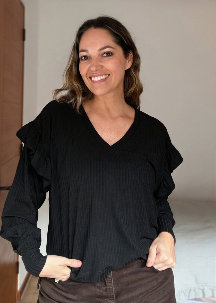 Polera Gala | Negra