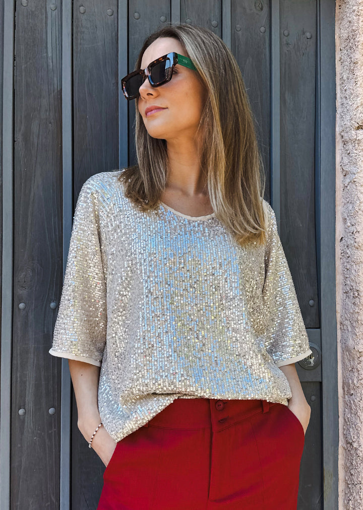Polera Berni | Silver